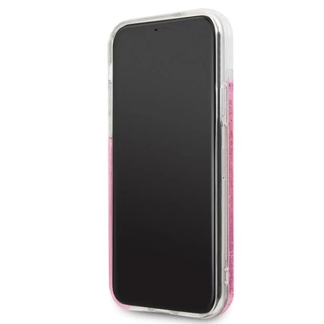 Чехол Karl Lagerfeld Glitter Floatting Charms для iPhone 11 Pro Pink Gold (KLHCN58ROPI)
