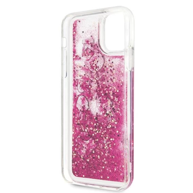 Чохол Karl Lagerfeld Glitter Floatting Charms для iPhone 11 Pro Max Pink Gold (KLHCN65ROPI)