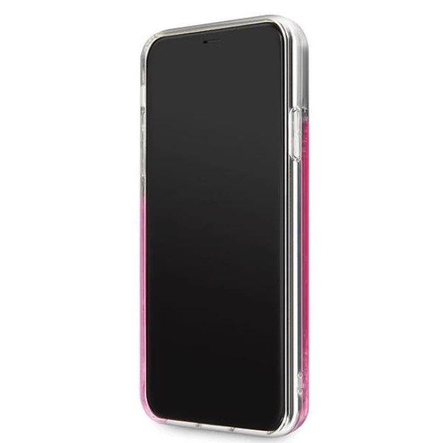 Чохол Karl Lagerfeld Glitter Floatting Charms для iPhone 11 Pro Max Pink Gold (KLHCN65ROPI)