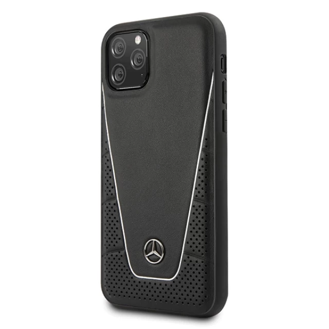 Чохол Mercedes для iPhone 11 Pro Carbon Dynamic Line Black (MEHCN58CLSSI)