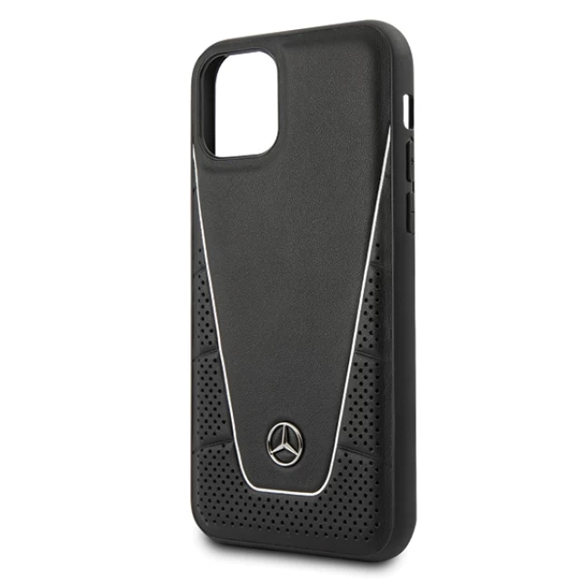 Чехол Mercedes для iPhone 11 Pro Carbon Dynamic Line Black (MEHCN58CLSSI)