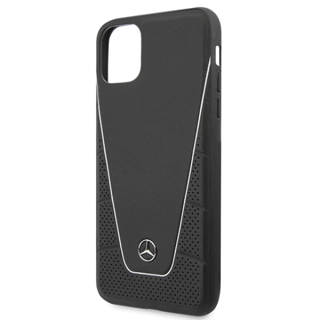Чохол Mercedes для iPhone 11 Pro Max Carbon Dynamic Line Black (MEHCN65CLSSI)