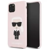 Чехол Karl Lagerfeld Silicone Iconic для iPhone 11 Pro Max Light Pink (KLHCN65SLFKPI)
