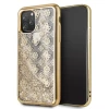 Чохол Guess 4G Peony Liquid Glitter для iPhone 11 Pro Gold (GUHCN58PEOLGGO)