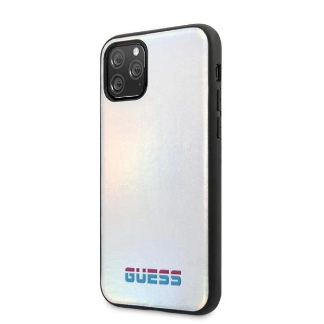 Чохол Guess Iridescent для iPhone 11 Pro Silver (GUHCN58BLD)