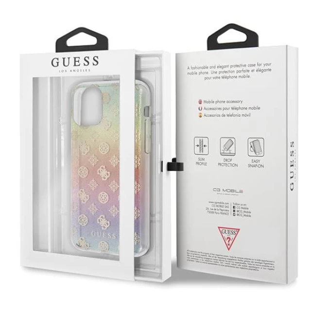Чохол Guess Iridescent для iPhone 11 Pro Multicolor (GUHCN58PEOML)
