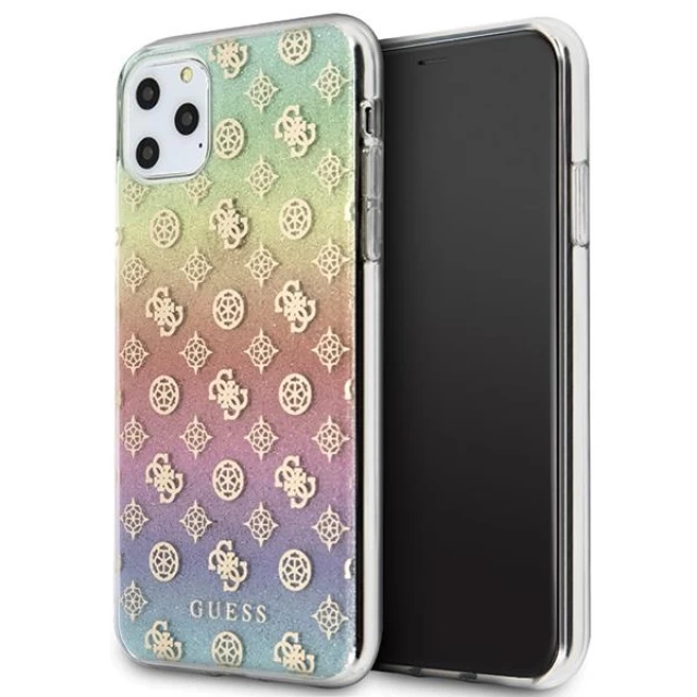 Чехол Guess 4G Peony для iPhone 11 Pro Max Multicolor (GUHCN65PEOML)