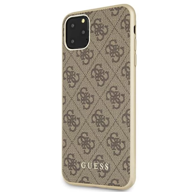 Чохол Guess 4G Collection для iPhone 11 Pro Max Brown (GUHCN65G4GB)