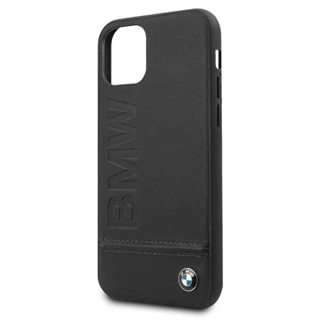 Чохол BMW для iPhone 11 Pro Max Signature Logo Imprint Black (BMHCN65LLSB)