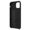 Чохол BMW для iPhone 11 Silicone Metal Logo Black (BMHCN61SILBK)