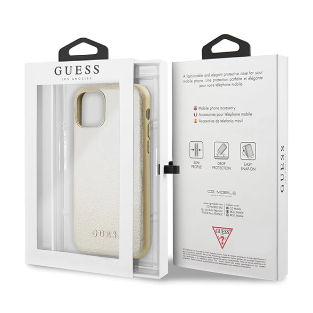 Чехол Guess Iridescent для iPhone 11 Gold (GUHCN61IGLGO)