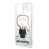 Чехол Karl Lagerfeld Liquid Glitter Ikonik для iPhone 11 Pro Max Iridescent (KLHCN65LGIRKL)