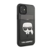 Чохол Karl Lagerfeld Karl's Head Cardslot для iPhone 11 Black (KLHCN61CSKCBK)