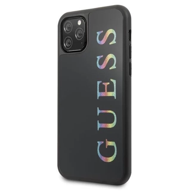 Чехол Guess Glitter Case Logo для iPhone 11 Pro Black (GUHCN58LGMLBK)