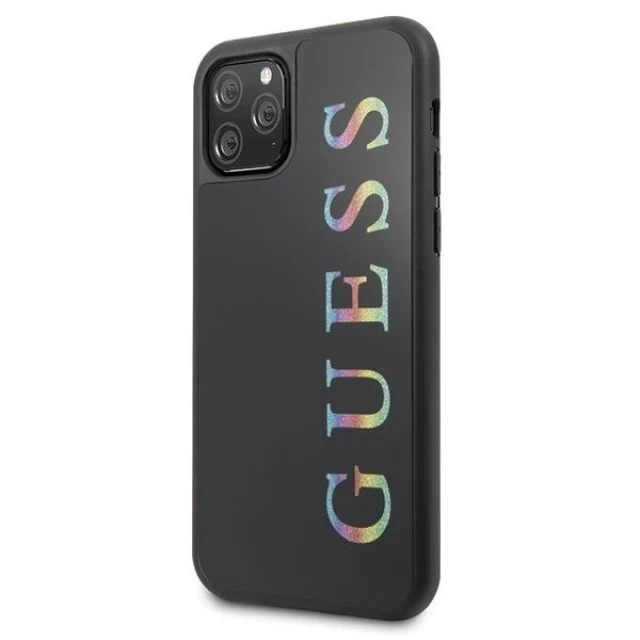 Чохол Guess Glitter Case Logo для iPhone 11 Pro Black (GUHCN58LGMLBK)