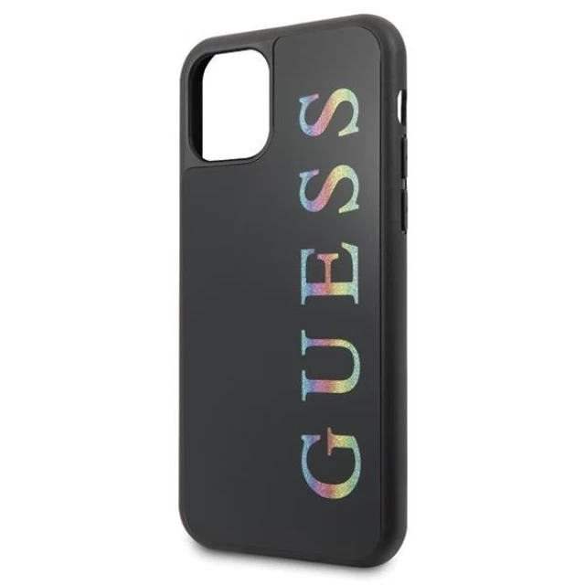 Чохол Guess Glitter Case Logo для iPhone 11 Pro Black (GUHCN58LGMLBK)