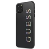 Чехол Guess Glitter Case Logo для iPhone 11 Pro Max Black (GUHCN65LGMLBK)