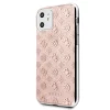 Чохол Guess 4G Peony Glitter для iPhone 11 Pink (GUHCN61TPERG)