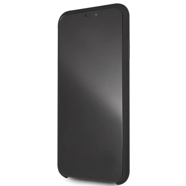 Чехол Guess Silicone 4G Tone On Tone для iPhone 11 Pro Max Black (GUHCN65LS4GBK)