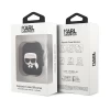 Чехол Karl Lagerfeld Silicone Iconic для AirPods 2/1 Black (KLACCSILKHBK)