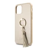 Чохол Guess Saffiano Ring Stand для iPhone 11 Pro Beige (GUHCN58RSSABE)