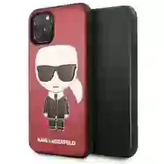 Чохол Karl Lagerfeld Iconic Karl Embossed для iPhone 11 Pro Red (KLHCN58IKPURE)