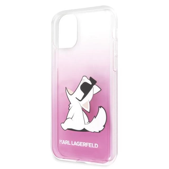 Чехол Karl Lagerfeld Choupette Fun для iPhone 11 Pro Pink (KLHCN58CFNRCPI)