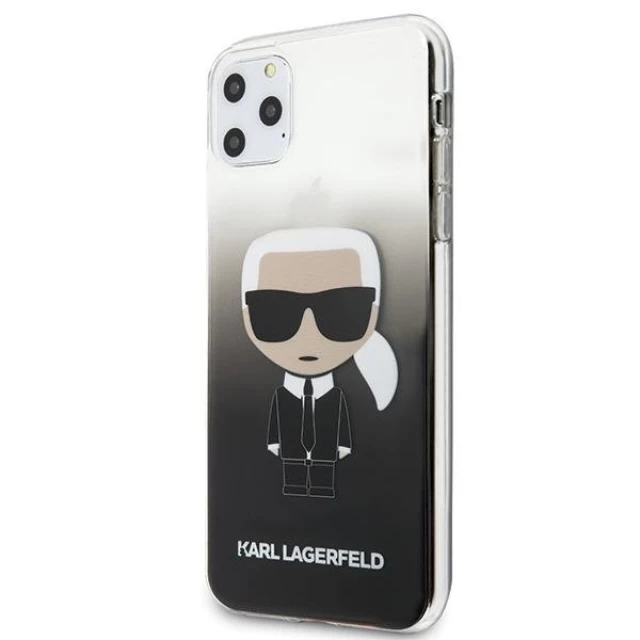 Чохол Karl Lagerfeld Iconic Karl для iPhone 11 Pro Max Black (KLHCN65TRDFKBK)