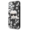 Чохол Karl Lagerfeld Flower Iconic Karl для iPhone 11 Pro Black (KLHCN58FLFBBK)