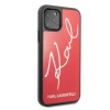 Чехол Karl Lagerfeld Signature Glitter для iPhone 11 Pro Red (KLHCN58DLKSRE)