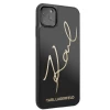 Чохол Karl Lagerfeld Signature Glitter для iPhone 11 Pro Max Black (KLHCN65DLKSBK)