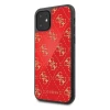 Чехол Guess 4G Double Layer Glitter для iPhone 11 Red (GUHCN614GGPRE)