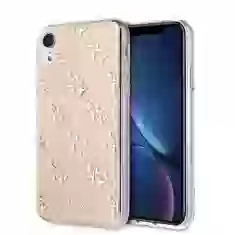 Чехол Guess 4G Glitter для iPhone XR Gold (GUHCI61PCU4GLGO)