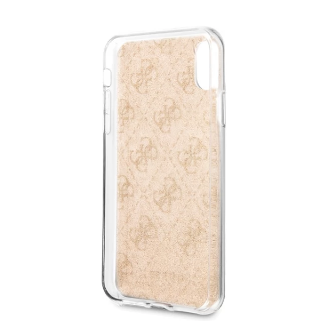 Чохол Guess 4G Glitter для iPhone XR Gold (GUHCI61PCU4GLGO)