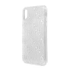 Чехол Guess 4G Glitter для iPhone X | XS Silver (GUHCPXPCU4GLSI)