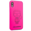 Чохол Karl Lagerfeld Ikonik Neon Outline для iPhone XR Pink (KLHCI61SILFLPI)