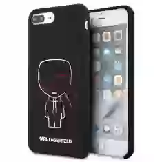 Чохол Karl Lagerfeld Silicone Karl Iconic для iPhone 7 | 8 Plus Black (KLHCI8LSLKCBK)