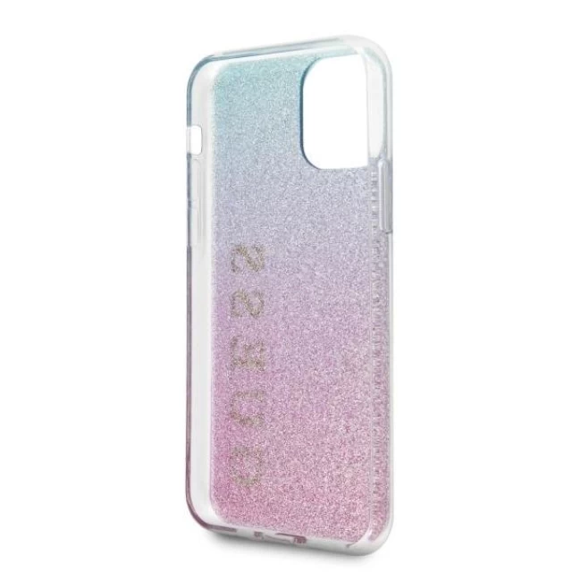 Чохол Guess Glitter Gradient для iPhone 11 Pro Pink/Blue (GUHCN58PCUGLPBL)