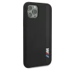 Чехол BMW для iPhone 11 Pro Silicone Vertical Stripe Black (BMHCN58SITLBK)