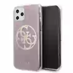 Чехол Guess Circle Glitter для iPhone 11 Pro Max Pink (GUHCN65PCUGLPI)