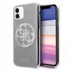 Чехол Guess 4G Circle Glitter для iPhone 11 Khaki (GUHCN61PCUGLKA)