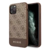 Чохол Guess 4G Stripe Collection для iPhone 11 Pro Brown (GUHCN58G4GLBR)