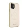 Чехол Guess Saffiano 4G Circle Logo для iPhone 11 Gold (GUHCN61RSSASGO)