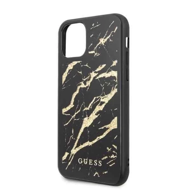 Чехол Guess Marble для iPhone 11 Pro Black (GUHCN58MGGBK)