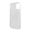 Чехол Guess Glitter 4G Circle Logo для iPhone 11 White (GUHCN61TPUWHGLG)