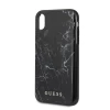 Чехол Guess Marble для iPhone XR Black (GUHCI61PCUMABK)