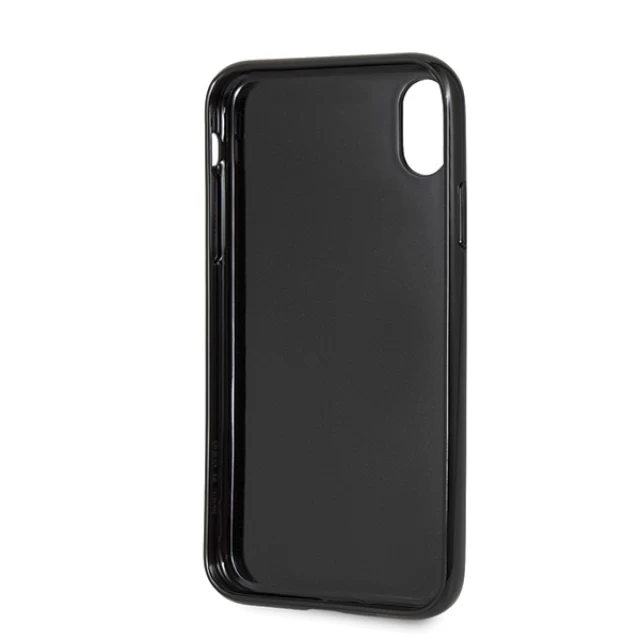 Чехол Guess Marble для iPhone XR Black (GUHCI61PCUMABK)