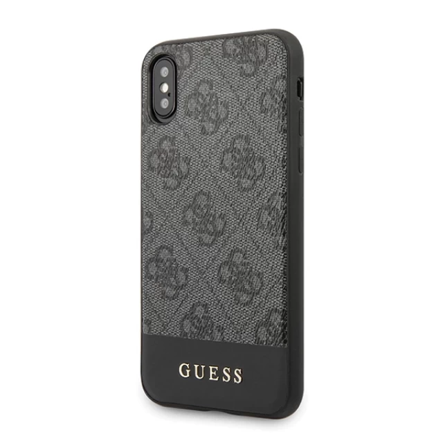 Чохол Guess 4G Stripe Collection для iPhone X | XS Grey (GUHCPXG4GLGR)
