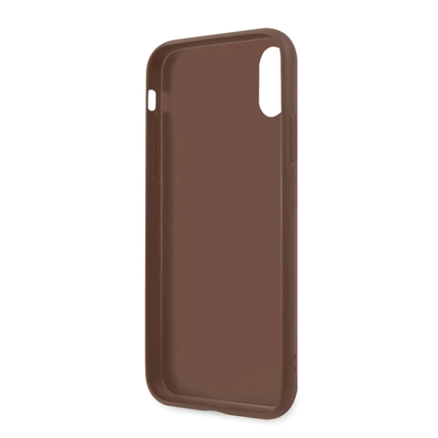 Чохол Guess 4G Stripe Collection для iPhone X | XS Brown (GUHCPXG4GLBR)