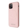 Чохол Guess Saffiano 4G Circle Logo для iPhone 11 Pro Max Pink (GUHCN65RSSASRG)